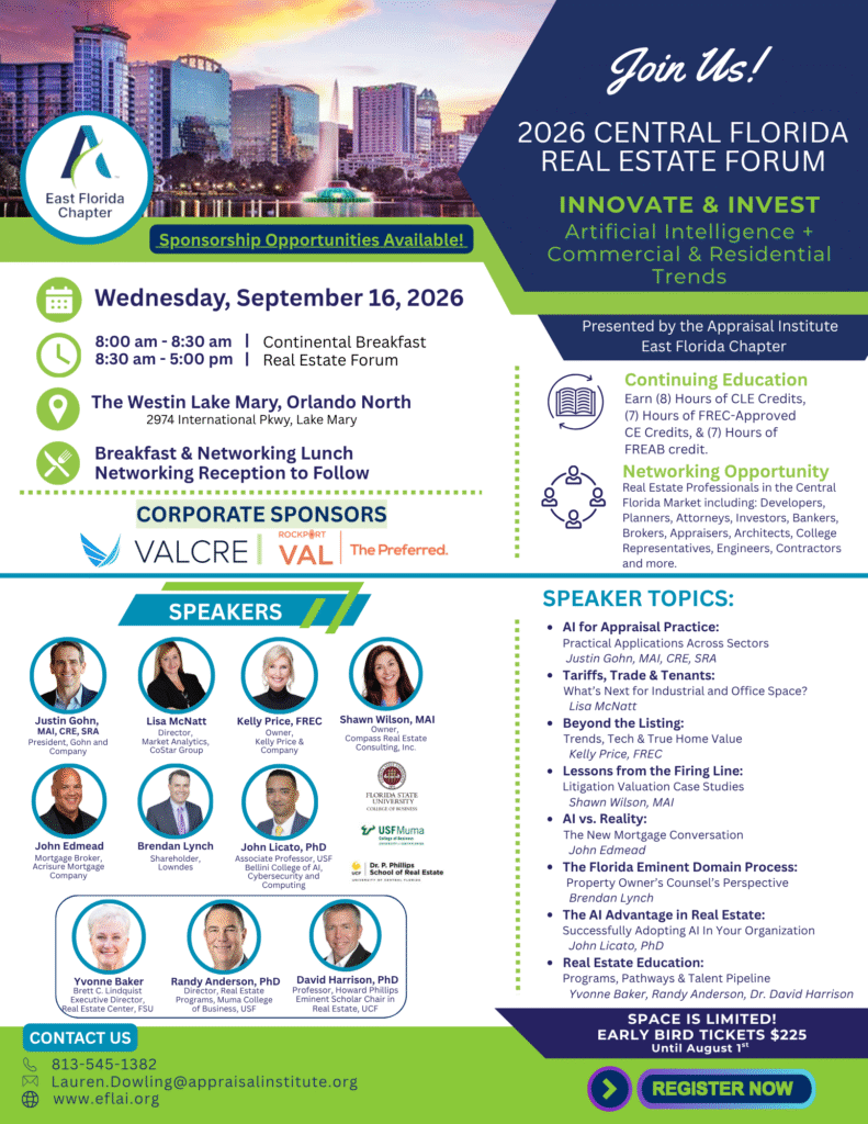 Register Now! 2026 Central Florida Real Estate Forum